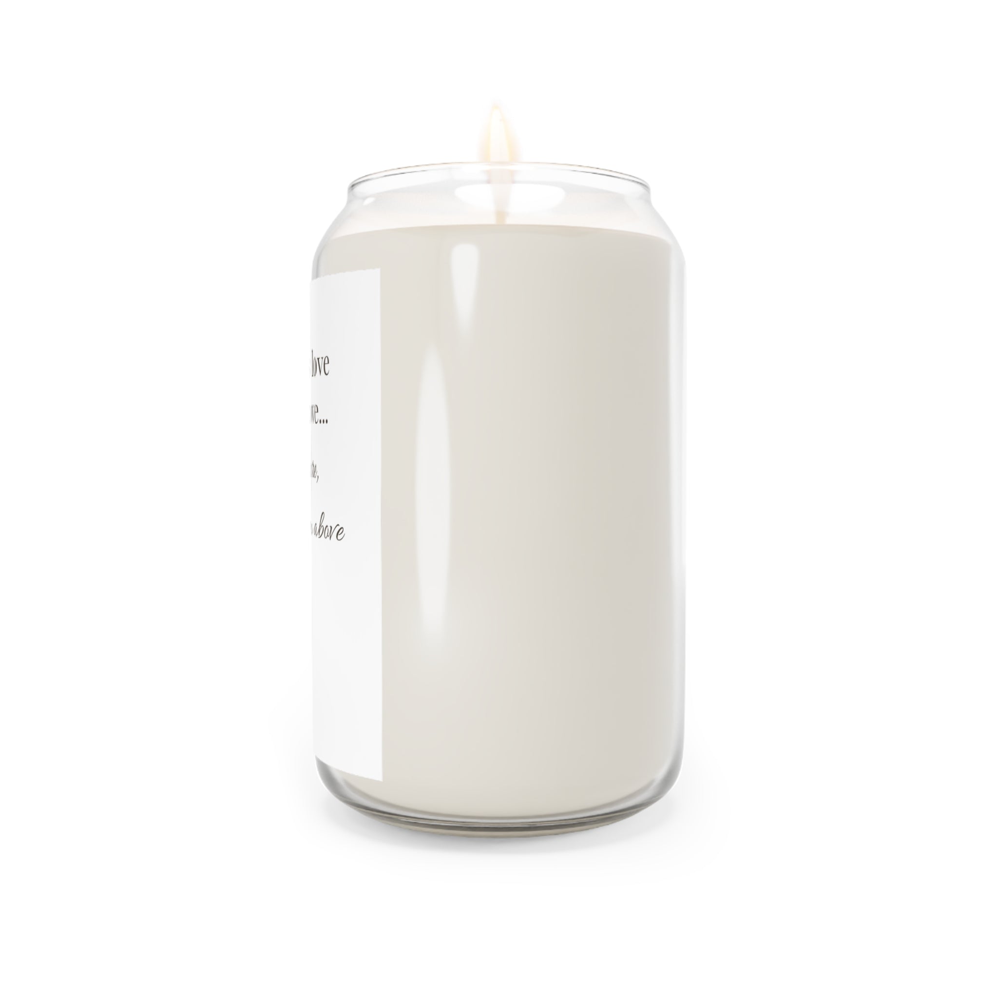 Memorial Dove Soy Candle — "A mother's love is like a dove" 13.75oz